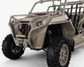 Polaris MRZR 4 Military Tan 2016 3d model