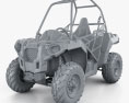 Polaris ACE 2016 3Dモデル clay render