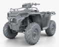 Polaris Sportsman 570 2021 3D-Modell clay render