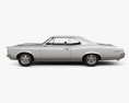 Pontiac GTO 1967 Modello 3D vista laterale
