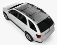 Pontiac Torrent 2009 3d model top view