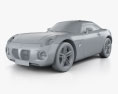 Pontiac Solstice Coupe 2011 Modèle 3d clay render