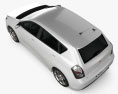 Pontiac Vibe 2010 3d model top view