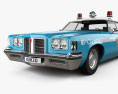 Pontiac Catalina Policía 1972 Modelo 3D