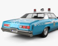 Pontiac Catalina 경찰 1972 3D 모델 