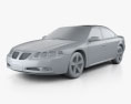 Pontiac Bonneville GXP 2005 3d model clay render