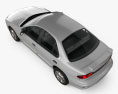 Pontiac Sunfire 2005 3D模型 顶视图