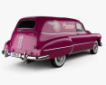 Pontiac Streamliner Six 세단 Delivery 1949 3D 모델  back view
