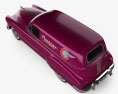 Pontiac Streamliner Six セダン Delivery 1949 3Dモデル top view