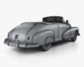 Pontiac Torpedo Eight Deluxe descapotable 1948 Modelo 3D