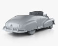 Pontiac Torpedo Eight Deluxe 컨버터블 1948 3D 모델 
