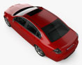 Pontiac G8 GT 2009 Modello 3D vista dall'alto
