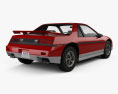 Pontiac Fiero GT 1985 3d model back view