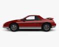 Pontiac Fiero GT 1985 3d model side view