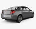 Pontiac G6 V6 2009 3D模型 后视图