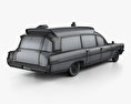Pontiac Bonneville 旅行車 救护车 Kennedy 1963 3D模型