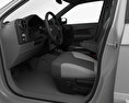 Pontiac Aztek с детальным интерьером 2005 3D модель seats