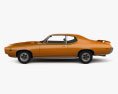 Pontiac GTO The Judge Hardtop Coupe 1969 3d model side view