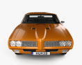 Pontiac GTO The Judge Hardtop Coupe 1969 3d model front view