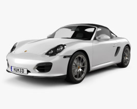 Porsche Boxster Spyder 2014 3Dモデル