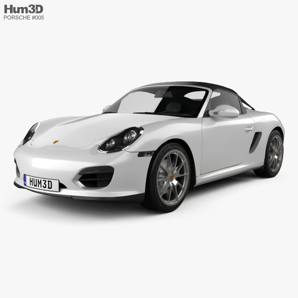 Porsche Boxster Spyder 2014 3D model