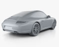 Porsche 911 Carrera S Coupe 2012 3D модель
