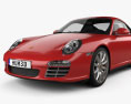 Porsche 911 Carrera 4S Coupe 2012 3D-Modell
