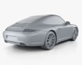 Porsche 911 Carrera 4S Coupe 2012 3D-Modell