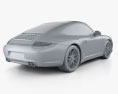 Porsche 911 Carrera 4GTS Coupe 2012 3d model