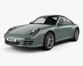 3D model of Porsche 911 Targa 4 2012