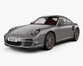 Porsche 911 Turbo Coupe 2012 3D 모델 