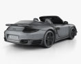 Porsche 911 Turbo 敞篷车 2012 3D模型