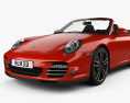 Porsche 911 Turbo 敞篷车 2012 3D模型