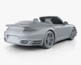Porsche 911 Turbo cabriolet 2012 Modello 3D