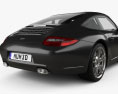Porsche 911 Carrera Black Edition Coupe 2012 3d model