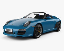 3D model of Porsche 911 Speedster 2012