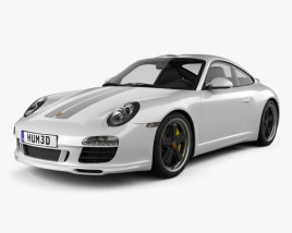 3D model of Porsche 911 Sport Classic 2012