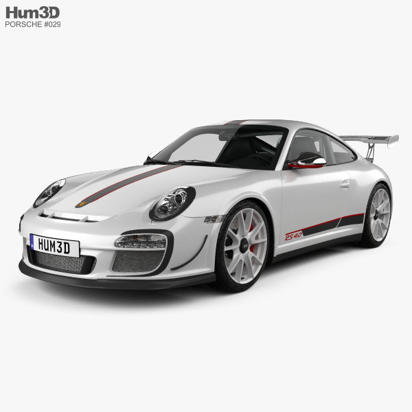 Porsche 911 GT3RS 2012 Modello 3D