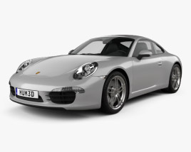 Porsche 911 Carrera Coupe 2014 3D模型