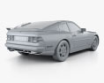 Porsche 944 coupe 1991 3D模型