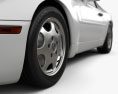 Porsche 944 敞篷车 1991 3D模型
