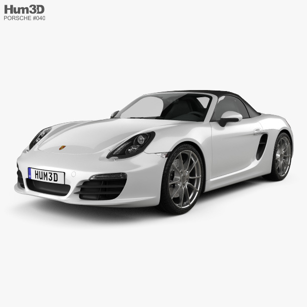 Porsche Boxster 981 2015 3D model