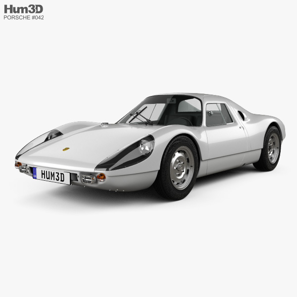 Porsche 904 1964 3D model