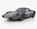 Porsche 904 1964 3D модель wire render