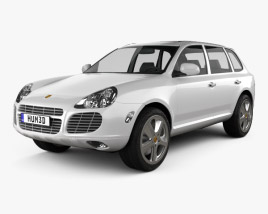 Porsche Cayenne S 2006 3D模型