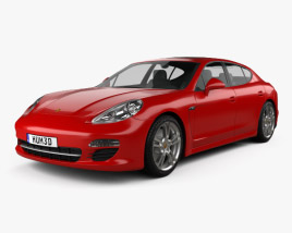 Porsche Panamera 2014 3D модель