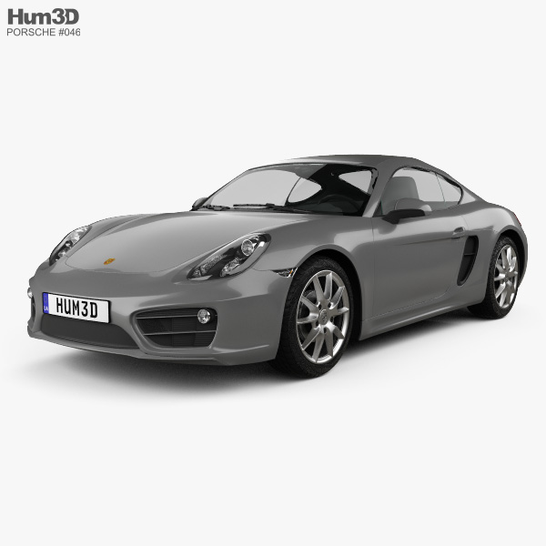 Porsche Cayman 2016 3D model