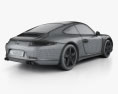 Porsche 911 (991) Carrera 50th Anniversary Edition 2016 3D модель