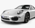 Porsche 911 (991) Carrera 50th Anniversary Edition 2016 3D模型