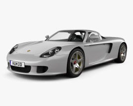 3D model of Porsche Carrera GT (980) 2007